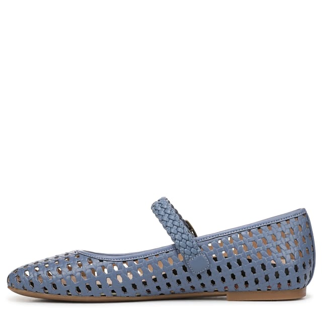 Vionic Vionic Women's Alameda Woven Mary Jane in Blue - 2