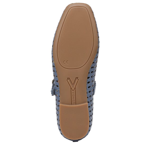 Vionic Vionic Women's Alameda Woven Mary Jane in Blue - 3
