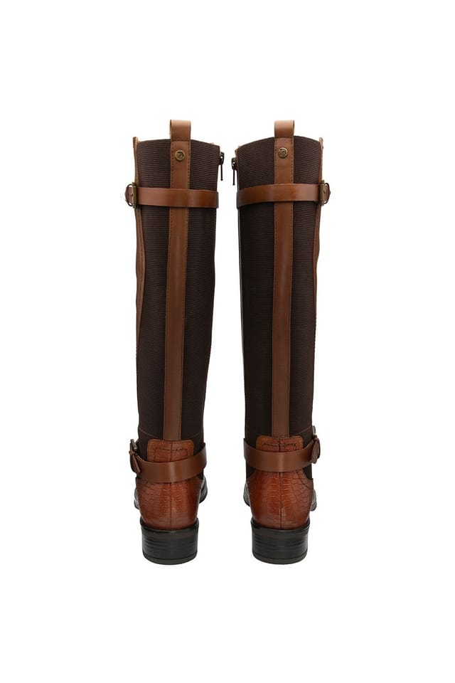 Ravel Ravel Women's 'Eildon' Leather Knee-High Boots in Tan - 3