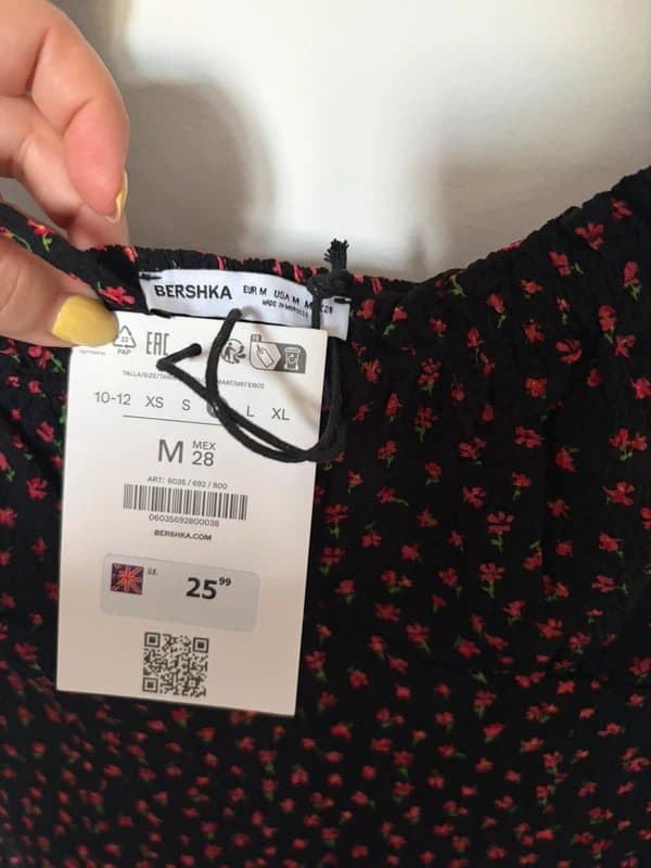 Bershka Floral summer dress