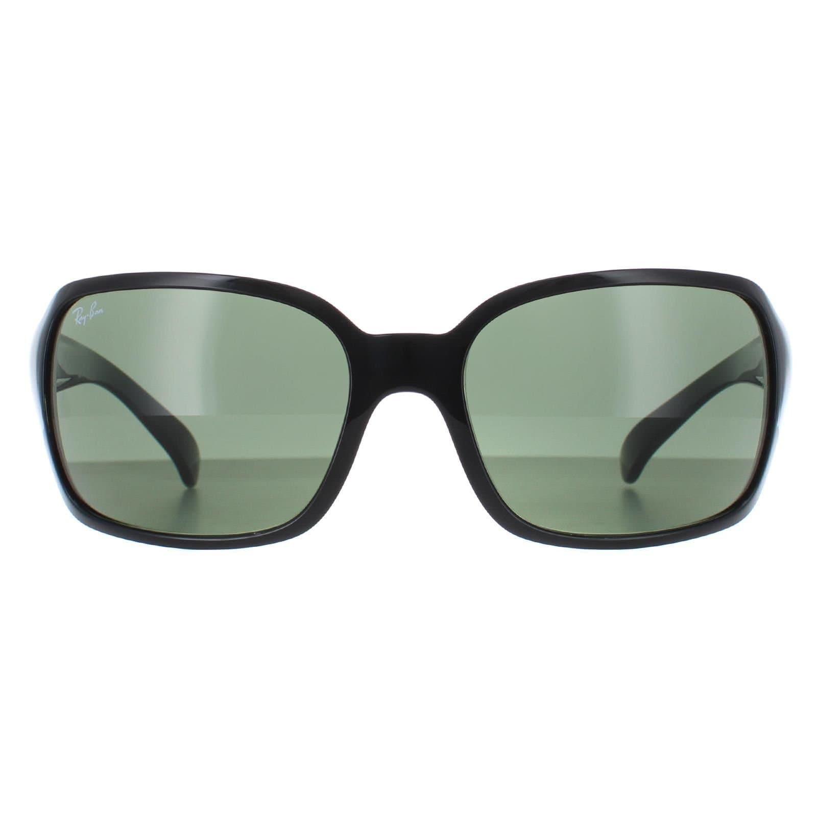 Ray-Ban Ray-Ban Women's Butterfly Black Green Sunglasses