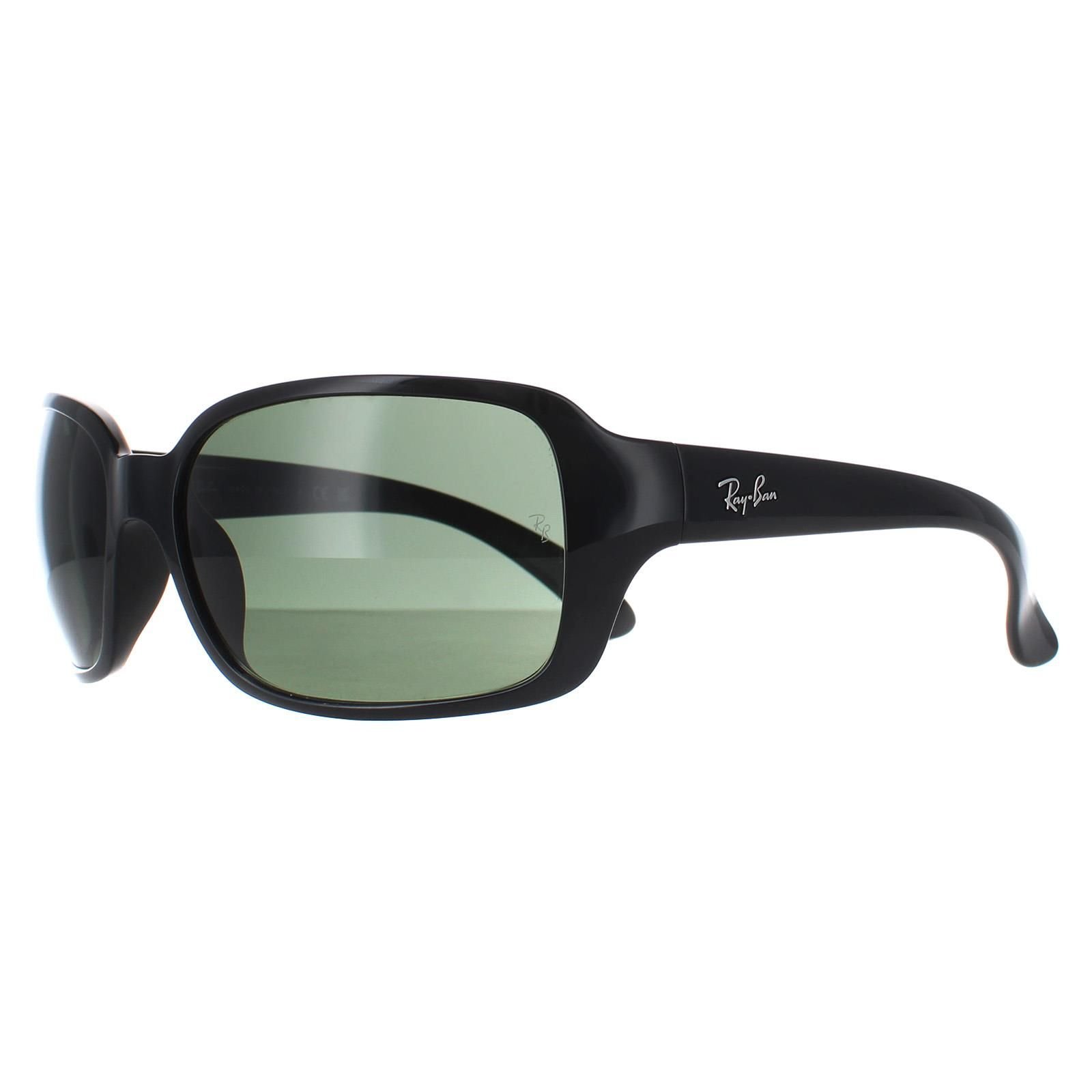 Ray-Ban Ray-Ban Women's Butterfly Black Green Sunglasses - 2