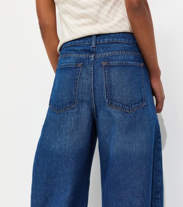 New Look Women's Blue Barrel Leg Jeans New Look - 3