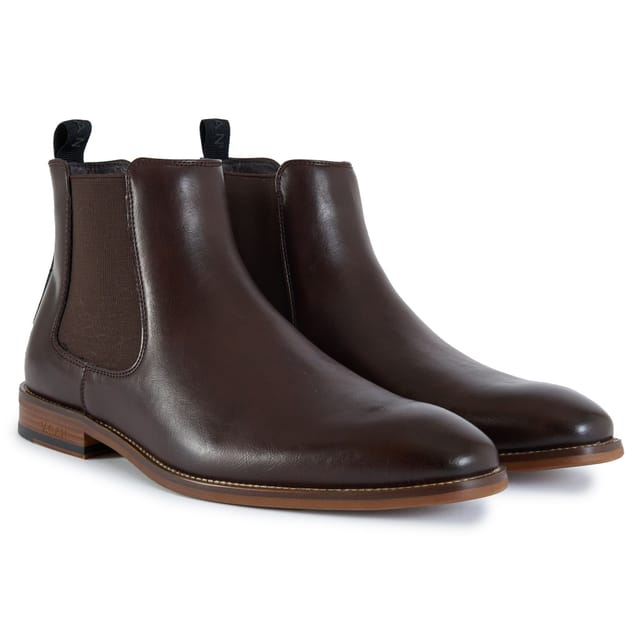 V.GAN V.GAN Men's Affogato Chelsea Boots in Brown - 2