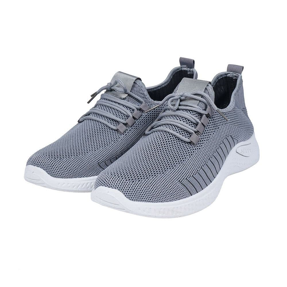 Voltico Voltico Men's Mens Lightweight Sports Trainers Breathable Running Shoes in Grey