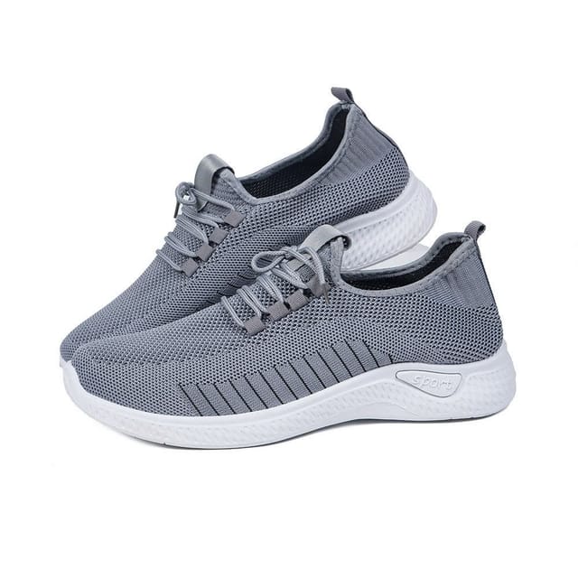 Voltico Voltico Men's Mens Lightweight Sports Trainers Breathable Running Shoes in Grey - 2