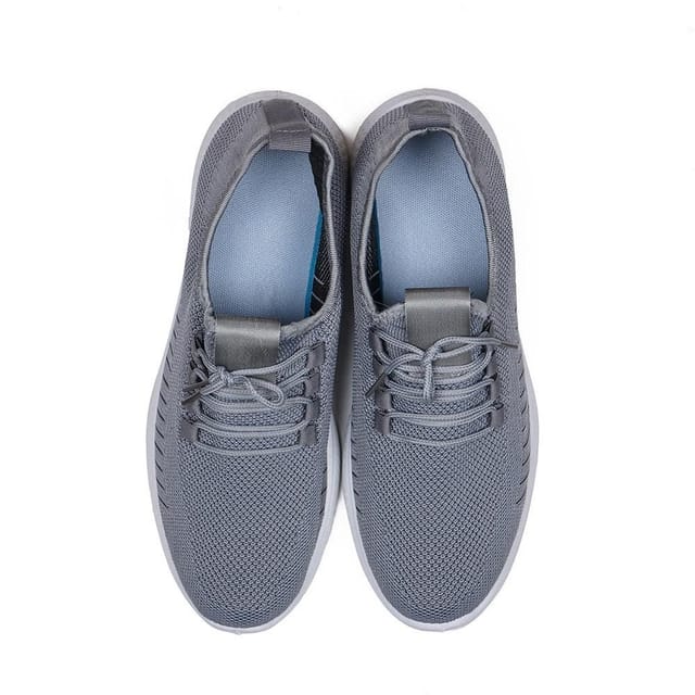 Voltico Voltico Men's Mens Lightweight Sports Trainers Breathable Running Shoes in Grey - 3