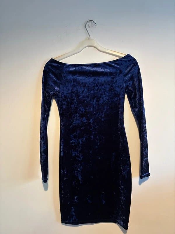New Look Velvet bodycon dress
