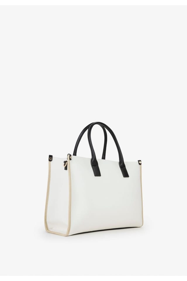 Valentino Valentino Women's Acantha Re Large Tote Ecru - 3