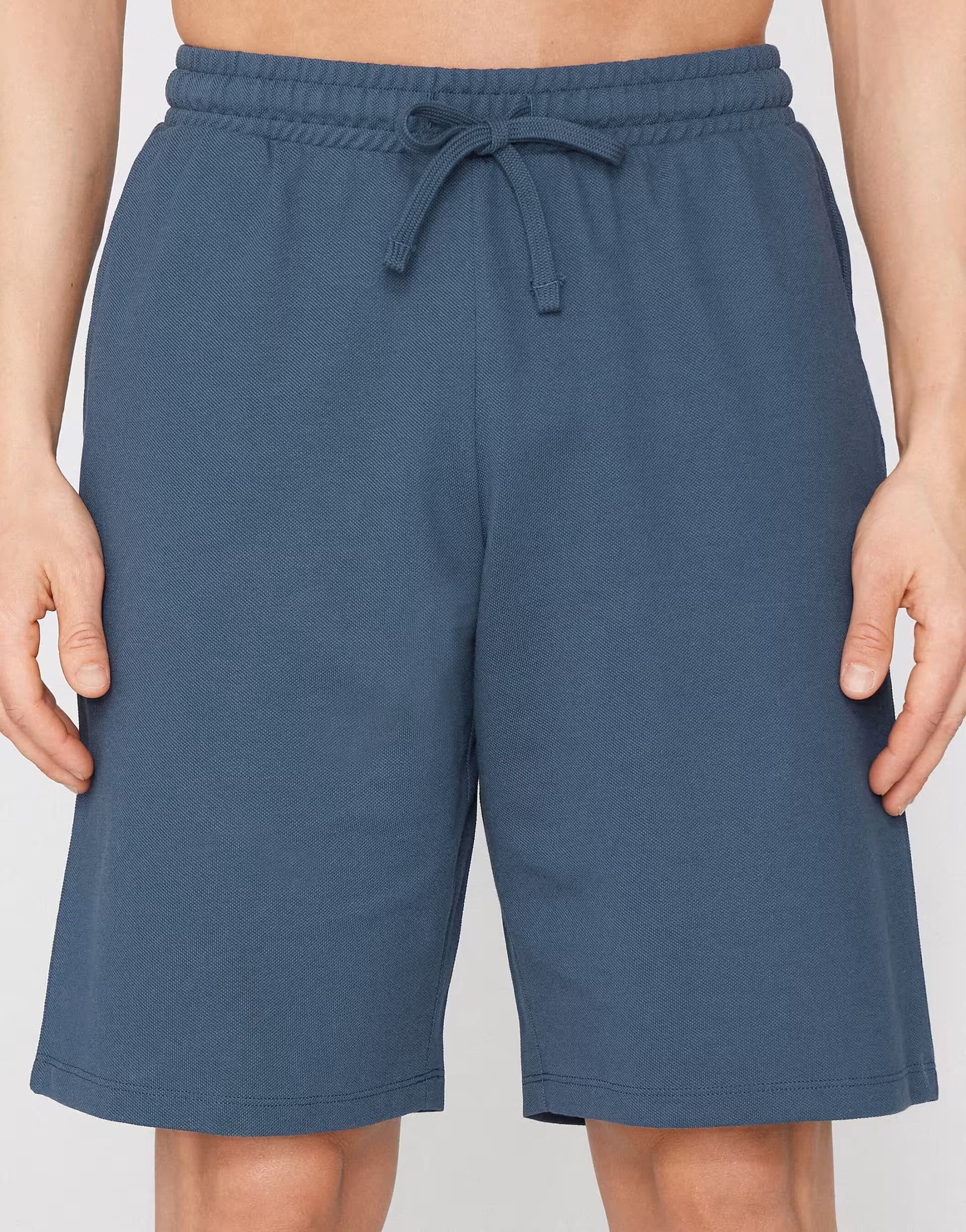 ASOS Tezenis Piqué shorts in denim