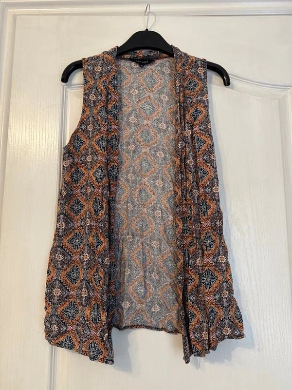 New Look New look Aztec print waistcoat