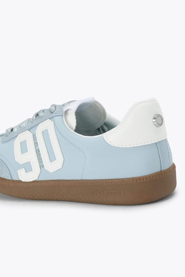 Steve Madden STEVE MADDEN Women's 'Sm90 Blue Suede' Trainers - 3
