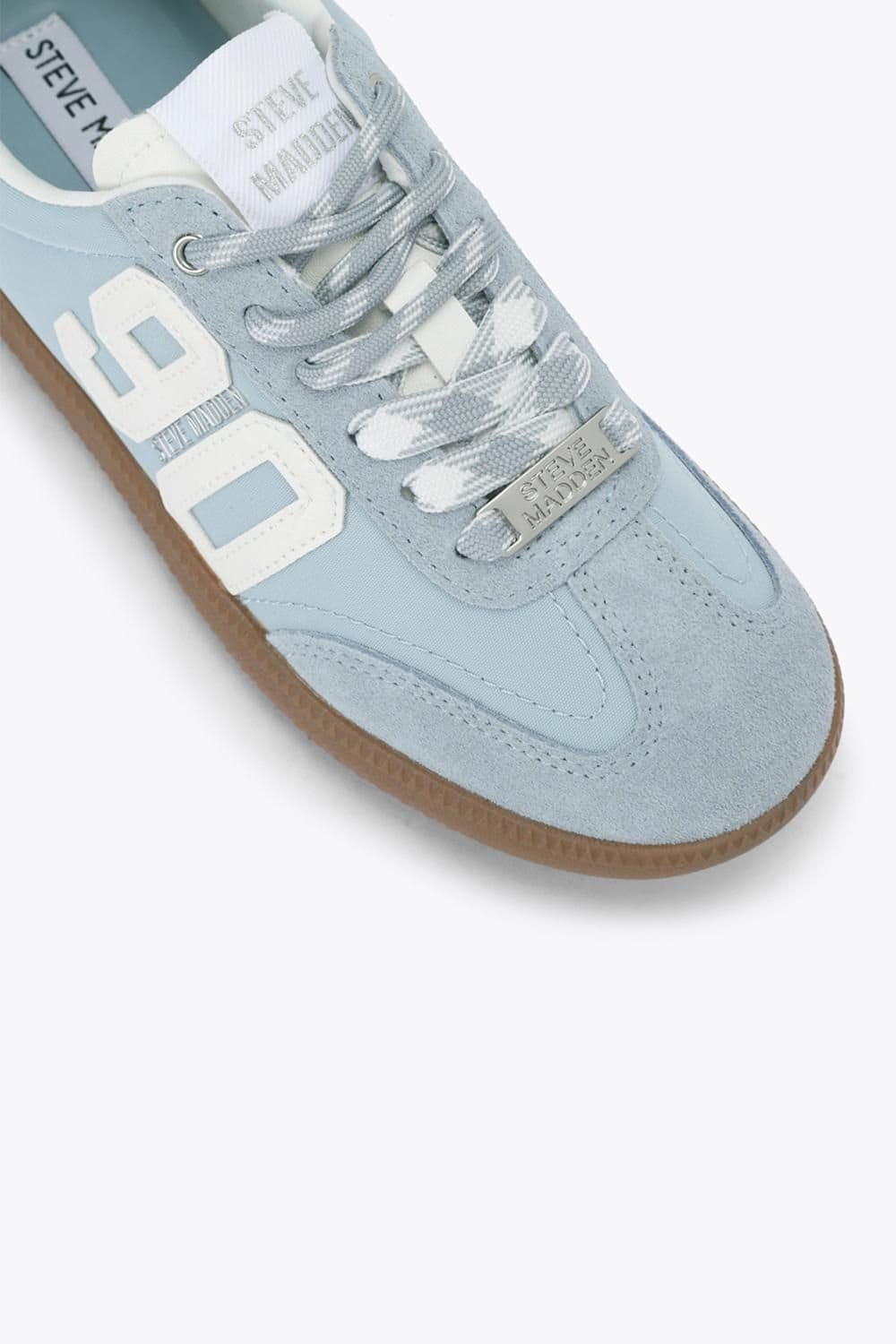 Steve Madden STEVE MADDEN Women's 'Sm90 Blue Suede' Trainers - 4