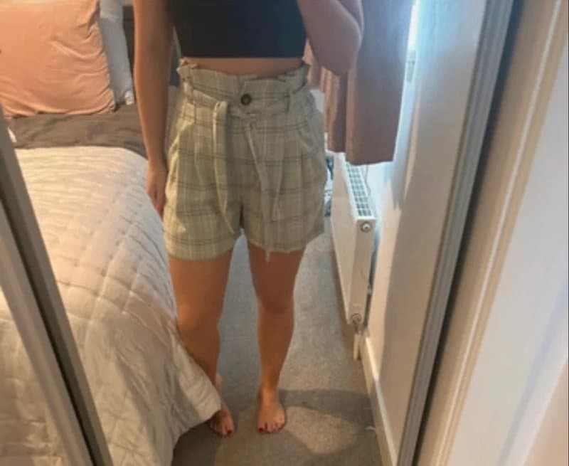 ASOS ASOS green check co ord - blazer & shorts
