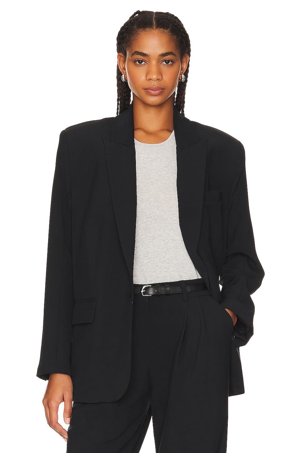 revolve Revolve Black Oversized Blazer