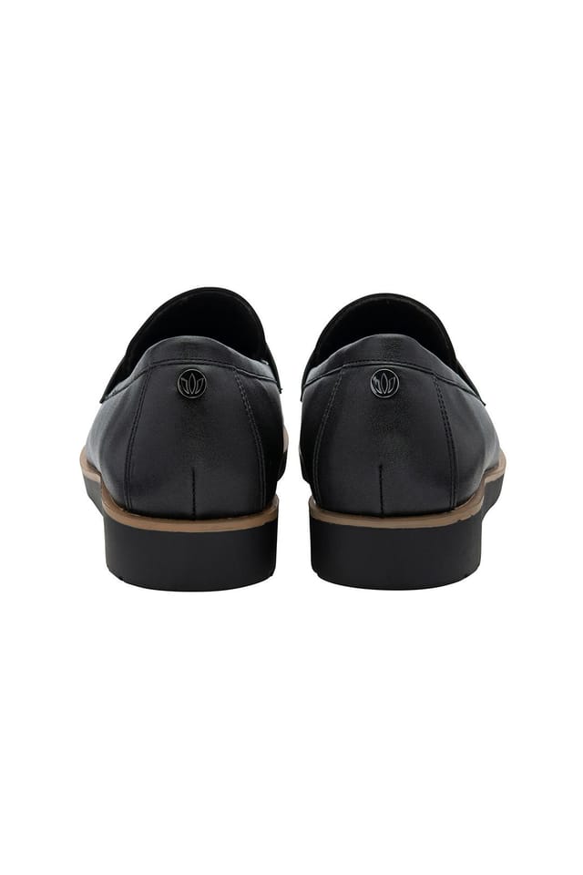 Lotus Lotus Women's 'York' Wedge Loafers in Black - 3