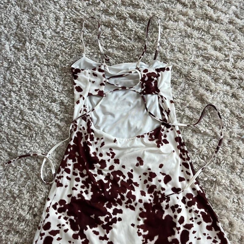 Bershka Cow print bershka dress