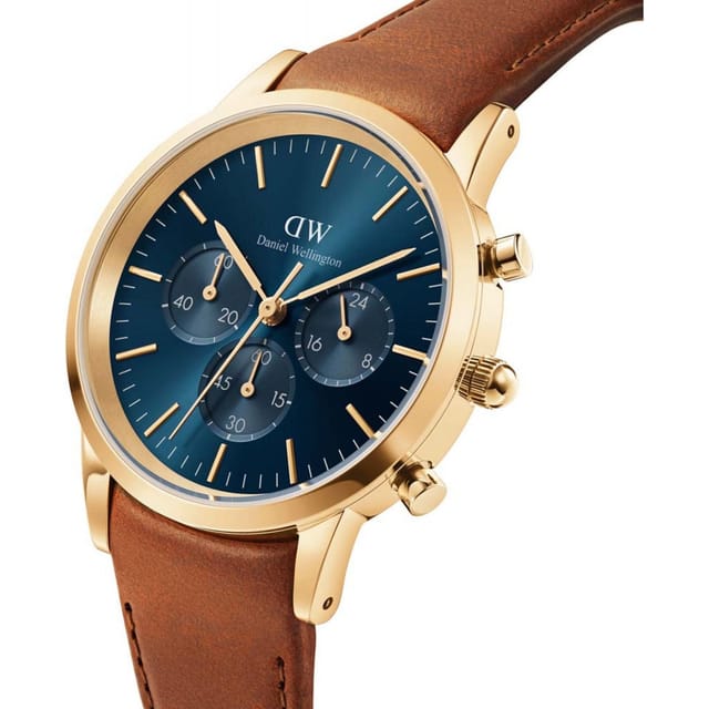 Daniel Wellington Daniel Wellington Men's DW00100639 Iconic 42mm Quartz Watch in Brown - 2