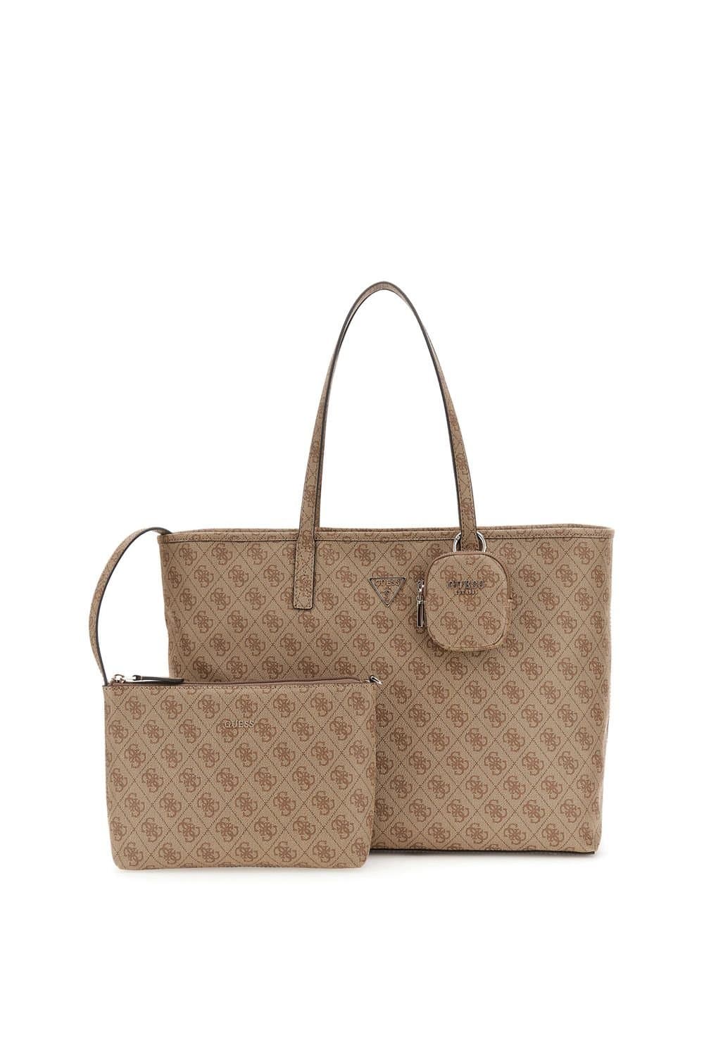 Guess Guess Women's Power Play Ii Large Tech Tote Latte