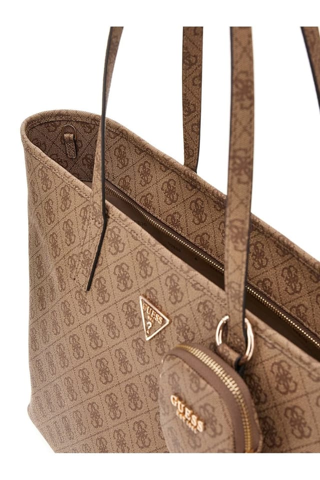 Guess Guess Women's Power Play Ii Large Tech Tote Latte - 3