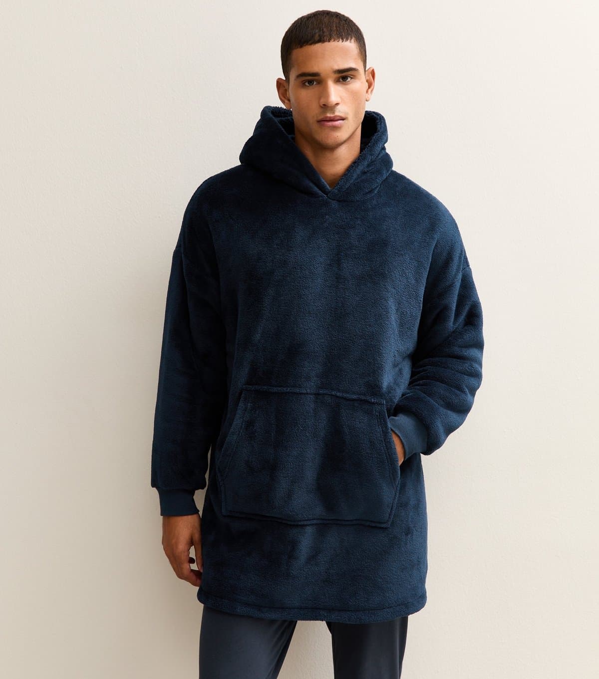New Look Men's Navy Snoodie New Look