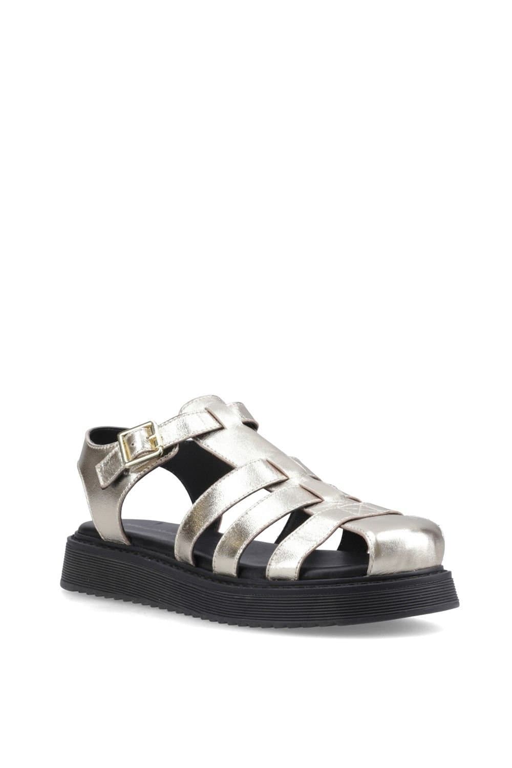 Hush Puppies Hush Puppies Women's Cassandra Gladiator Sandal in Gold