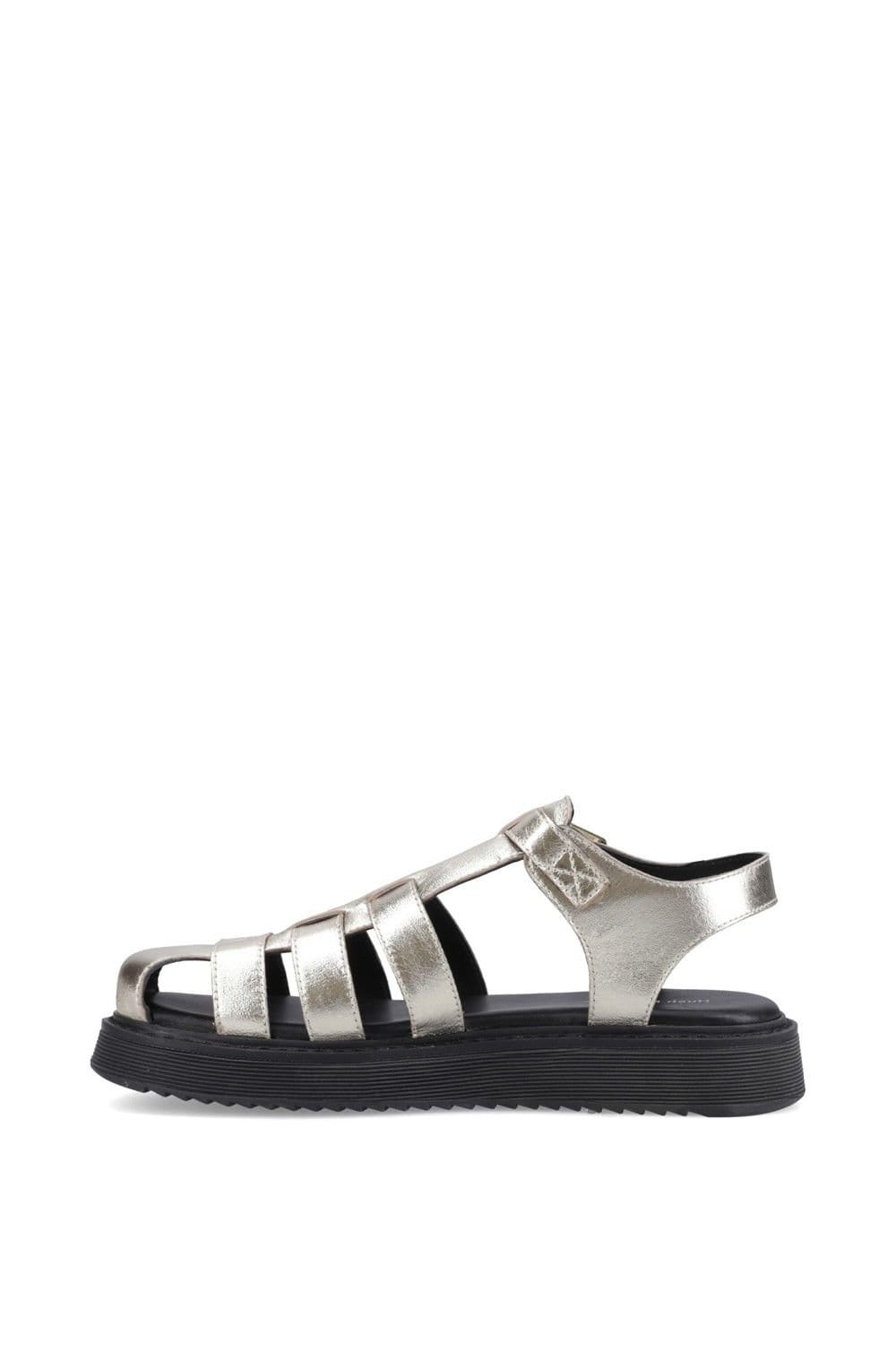 Hush Puppies Hush Puppies Women's Cassandra Gladiator Sandal in Gold - 4