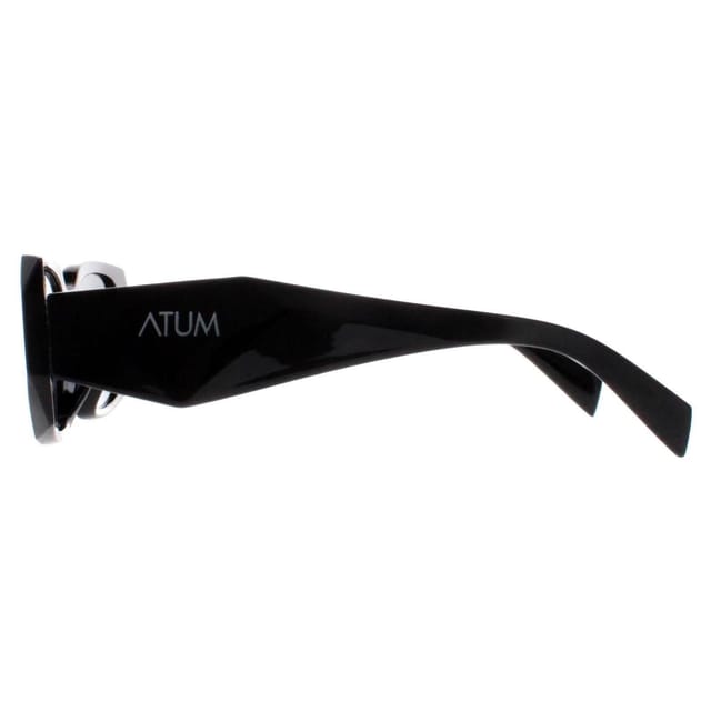 Atum Atum Women's Rectangle Shiny Black Smoke Grey Nyx - 3