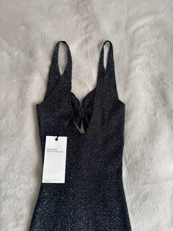 Bershka Bershka sparkly bodysuit