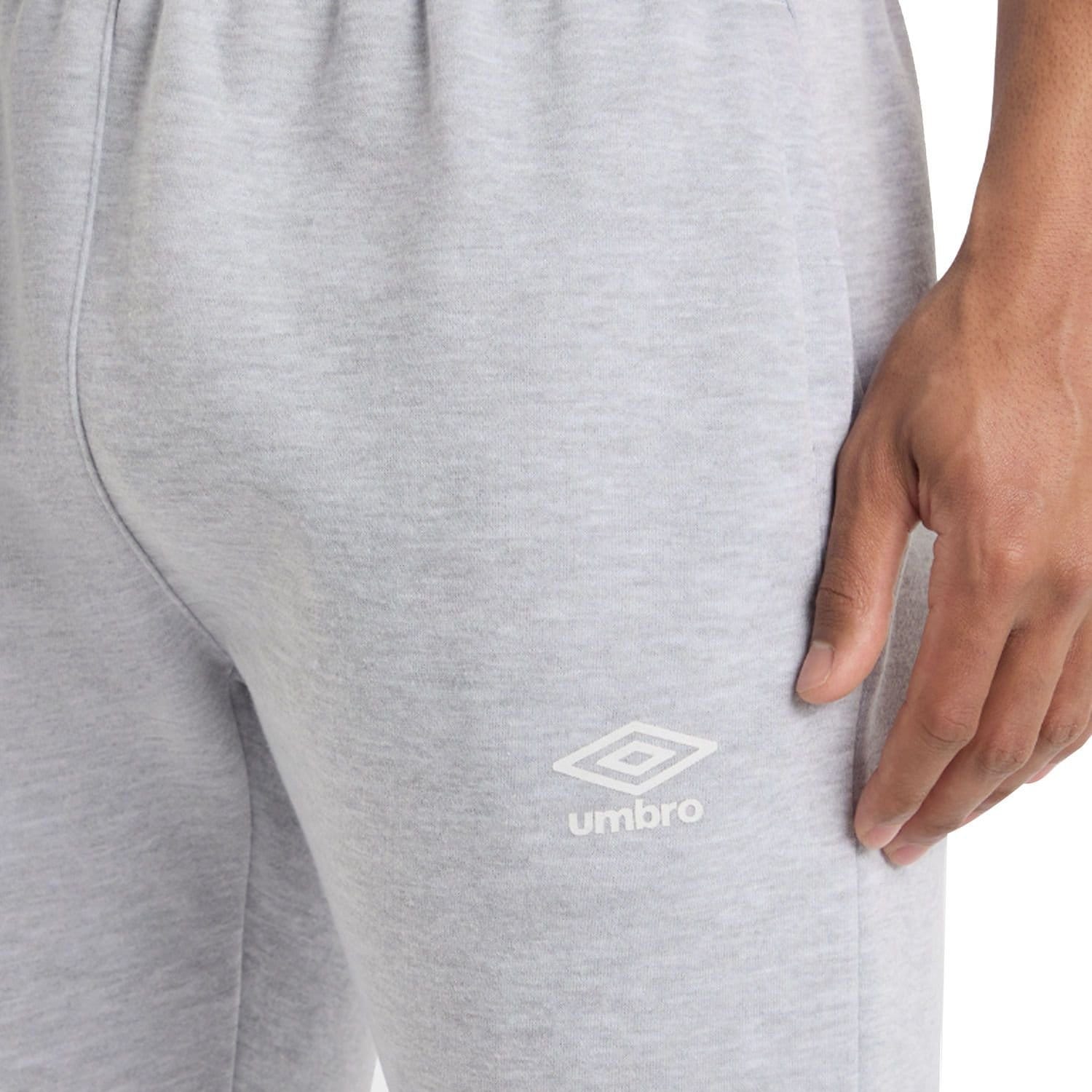 Umbro Umbro Men's Fleece Jogging Bottoms in Grey - 4