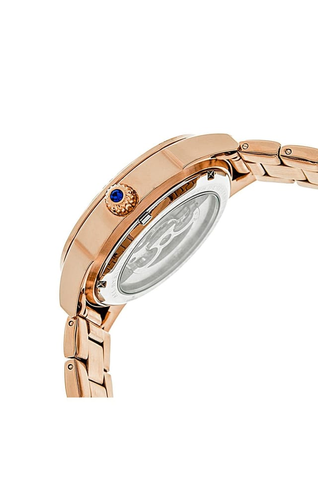 Empress Empress Women's Godiva Automatic MOP Bracelet Watch in Rose Gold - 3