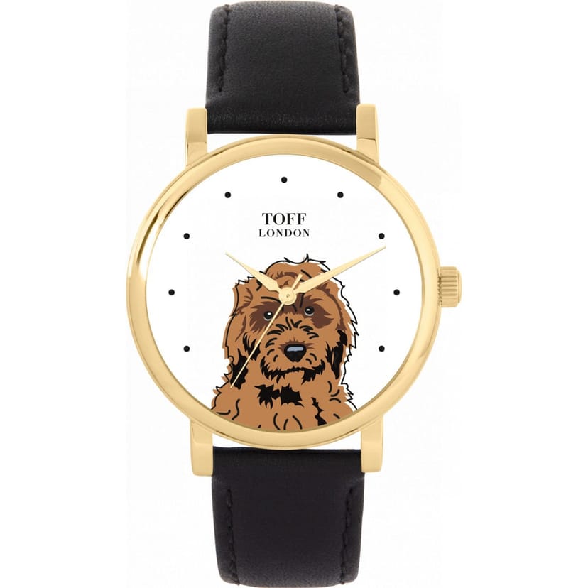 Toff London Toff London Women's Dogs Watch in White - 1
