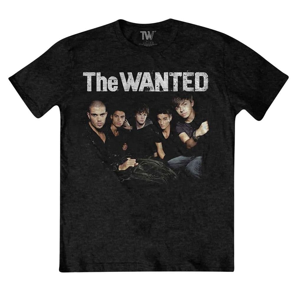 The Wanted The Wanted Men's Retro T-Shirt in Black