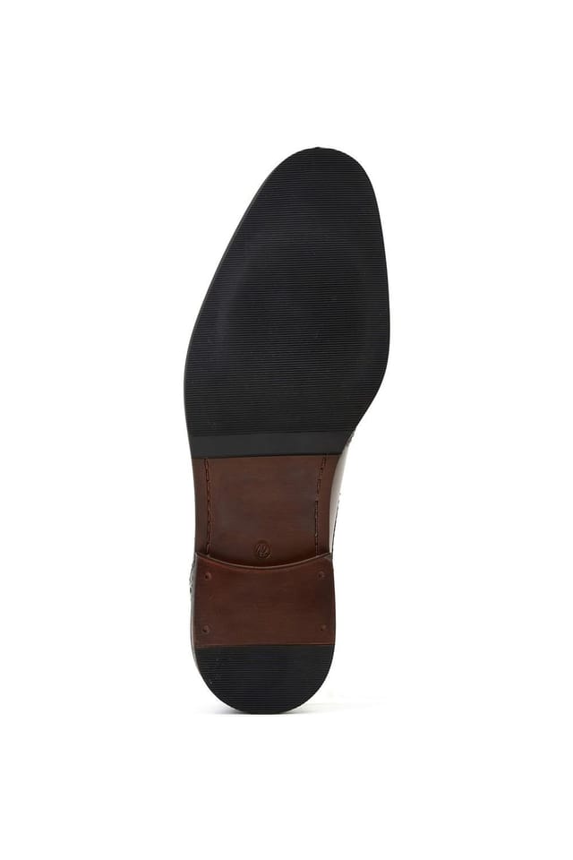 Base London Base London Men's Taper Monk Shoe in Wine - 3