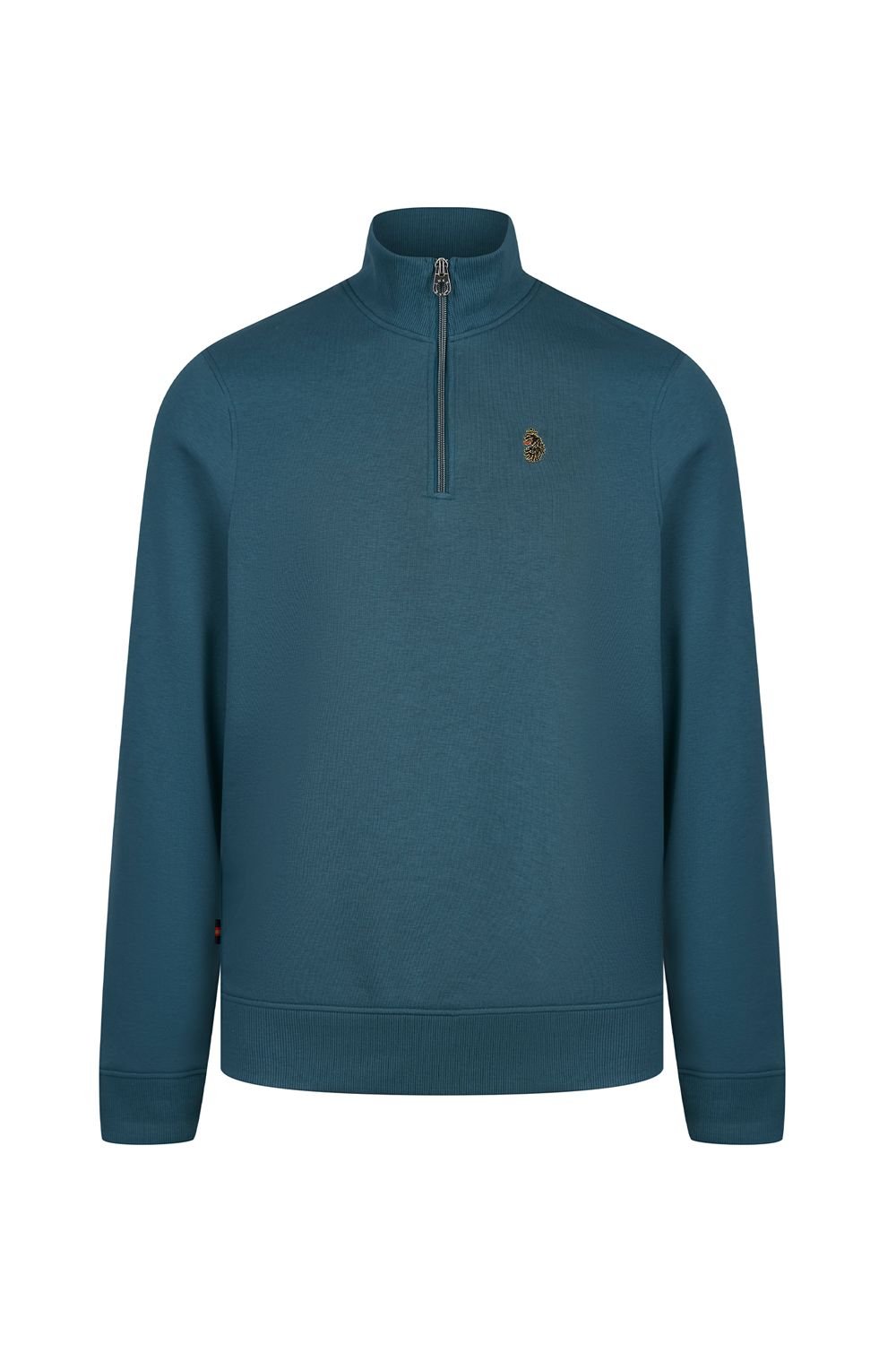 Luke 1977 Luke 1977 Men's Sydney 1000 1/4 Zip Sweater in Teal - 4