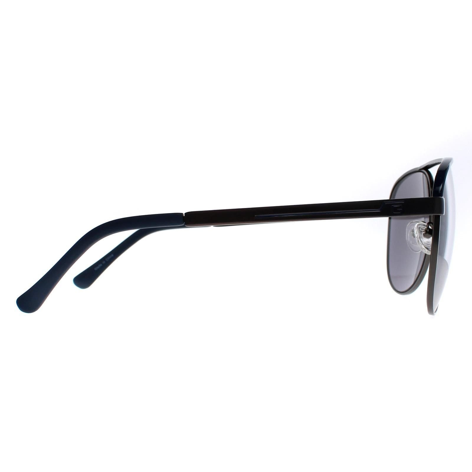 Guess Guess Men's Aviator Gunmetal Grey Mirrored GF0172 - 4
