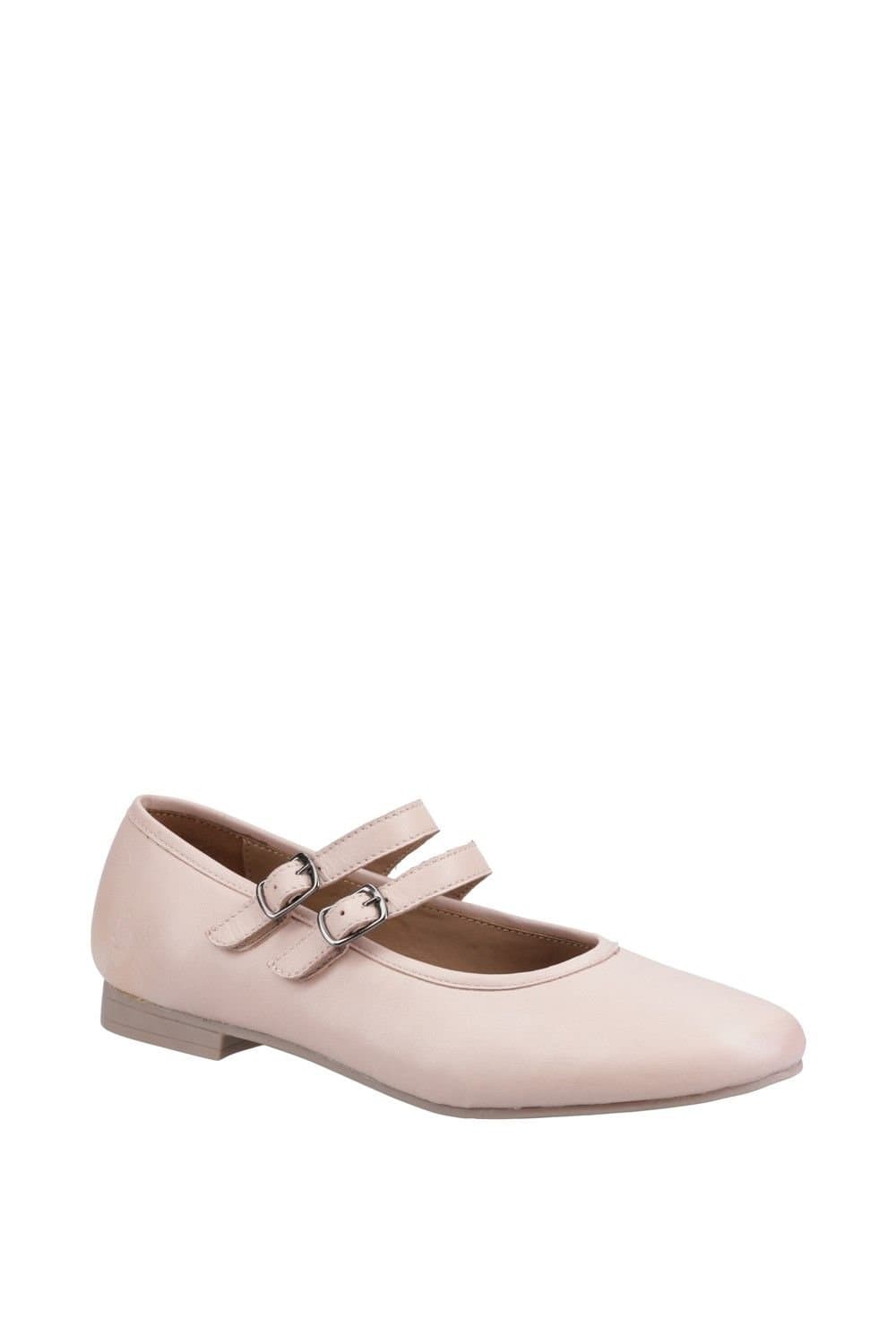 Hush Puppies Hush Puppies Pale Pink Mary Jane Ballet Shoes