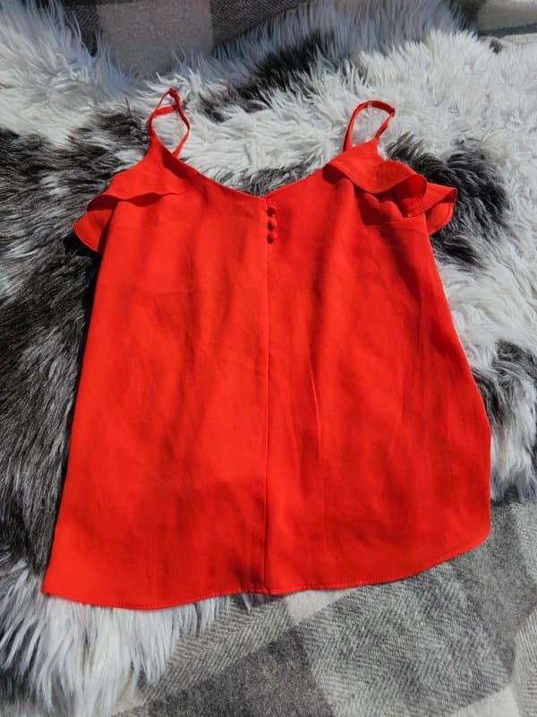 Dorothy Perkins Dorothy perkins red summer cami uk size 8 top spring summer festival