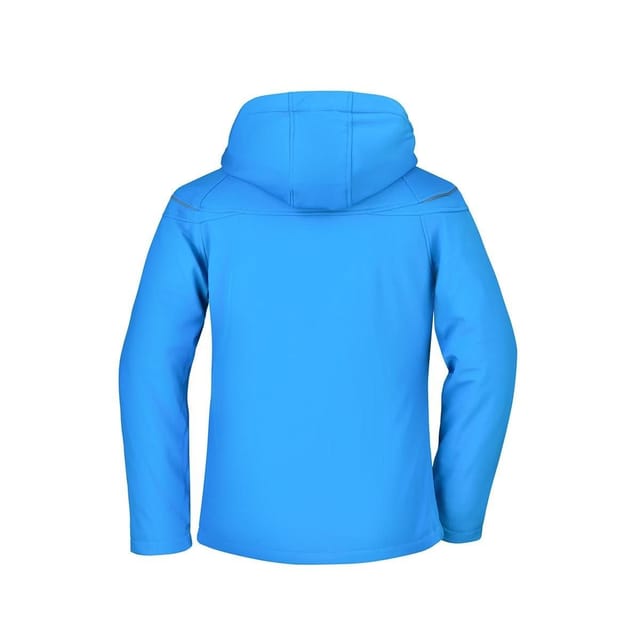 James and Nicholson James and Nicholson Women's Soft Shell Jacket in Aqua - 2