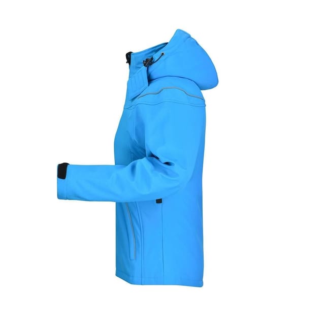 James and Nicholson James and Nicholson Women's Soft Shell Jacket in Aqua - 3