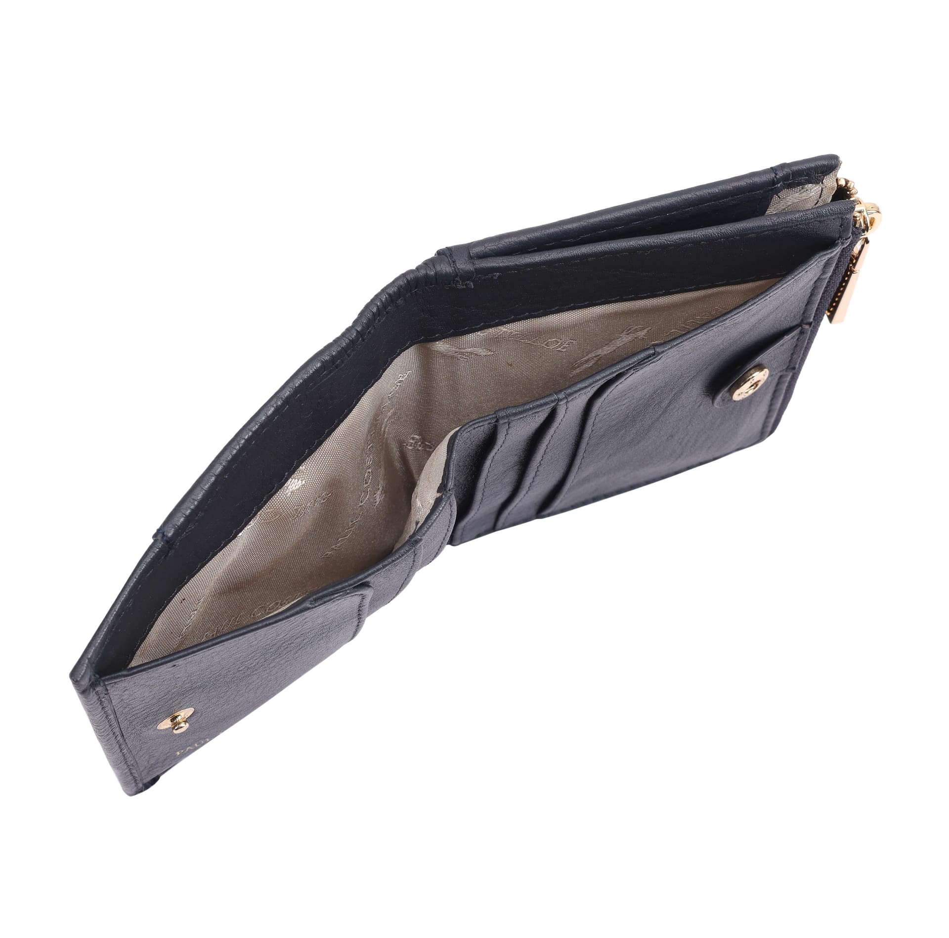 Paul Costelloe Paul Costelloe Women's Tilly Leather Purse in Navy - 4