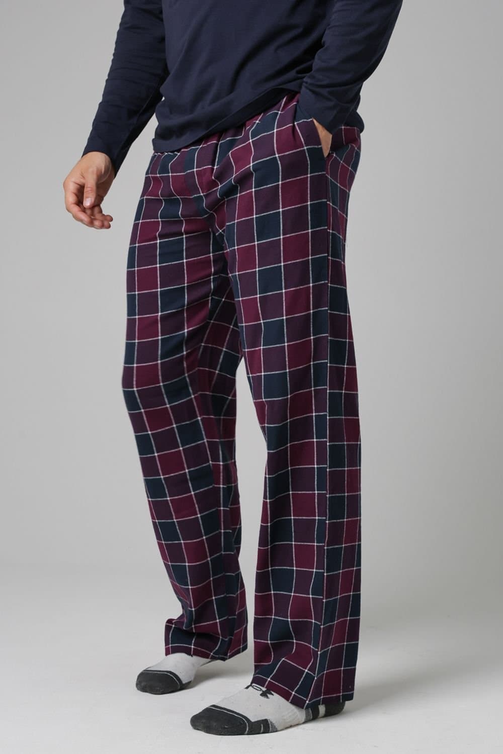 Tokyo Laundry Tokyo Laundry Men's Cotton Checked Pyjama Trousers