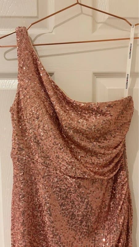 Ever Pretty Pink sequined ball dress