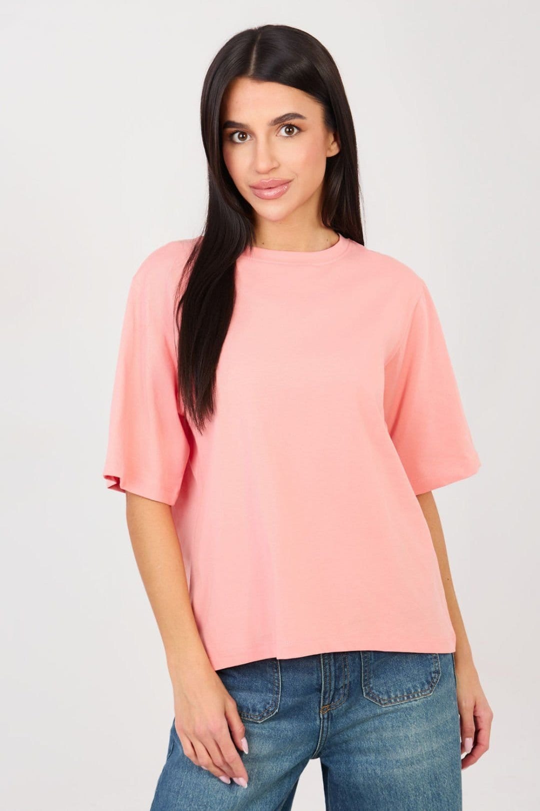 Love Lace Pink Cotton/Elastane T-Shirt