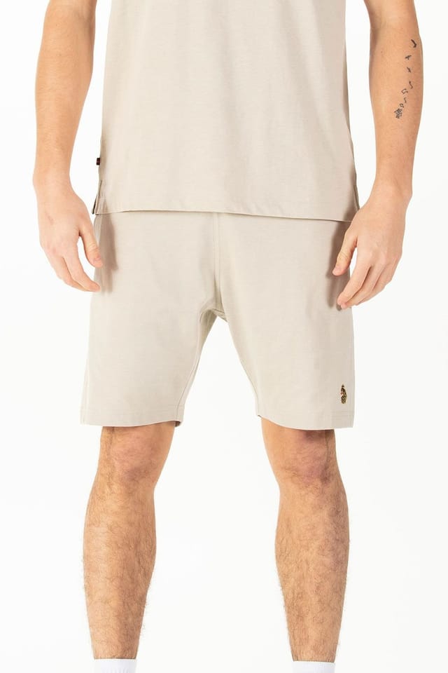 Luke 1977 Luke 1977 Men's Traff Sweat Shorts in Stone - 3