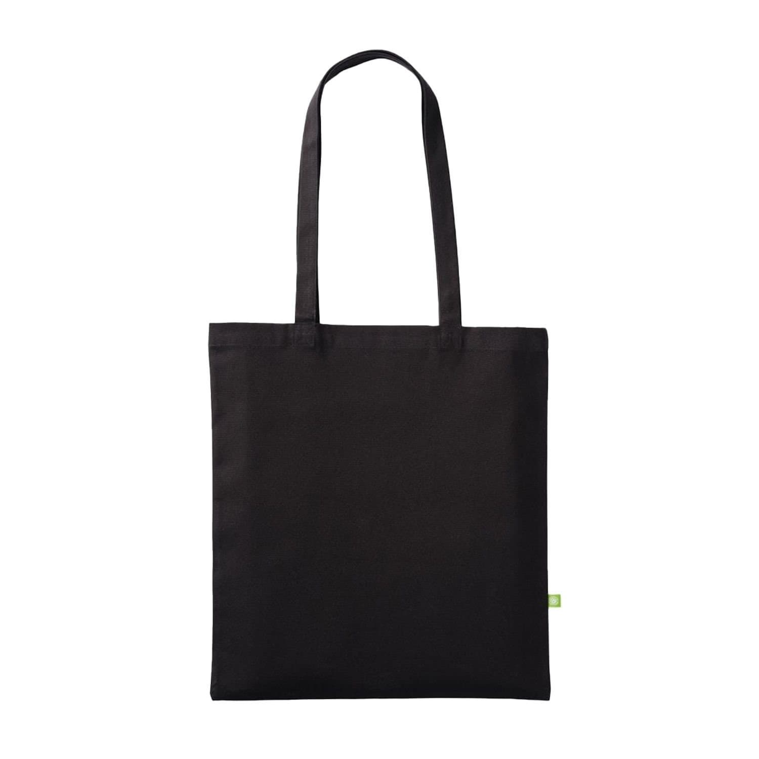 Nutshell Nutshell Men's Natural Canvas Tote Bag in Black