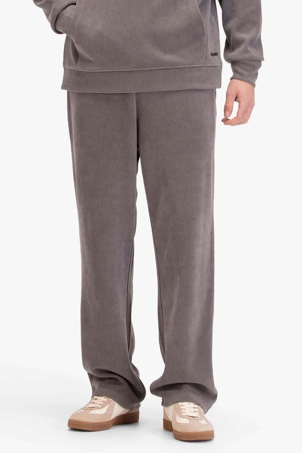 Luke 1977 Luke 1977 Men's Queens Uncuffed Joggers in Mid Grey