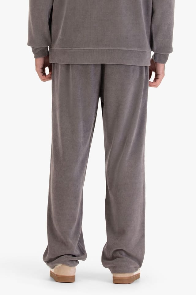 Luke 1977 Luke 1977 Men's Queens Uncuffed Joggers in Mid Grey - 2