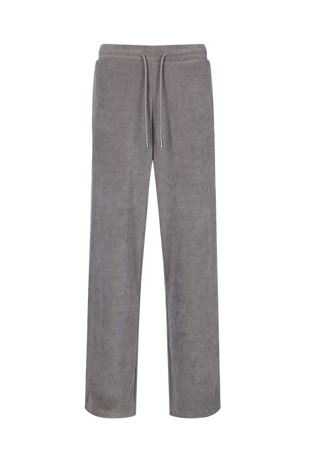 Luke 1977 Luke 1977 Men's Queens Uncuffed Joggers in Mid Grey - 4