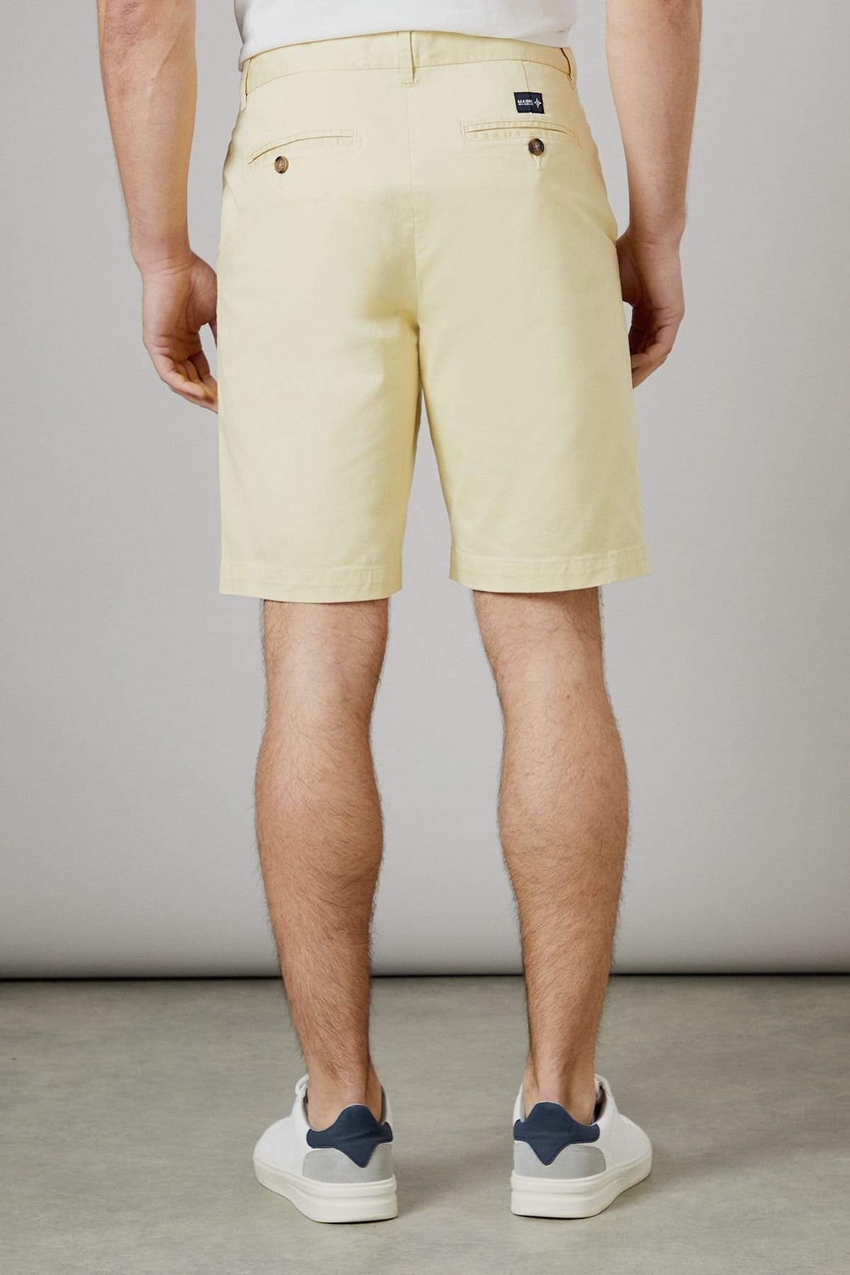 Maine Maine Men's Premium Chino Shorts in Yellow - 4